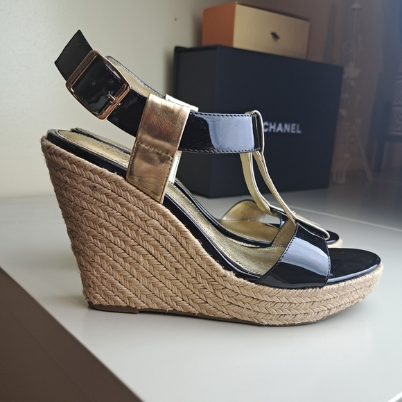 Isola espadrilles wedges 8.5 - Picture 1 of 9